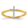 Diamond Cross Rings