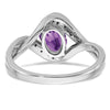 Oval Gemstone & Diamond rings
