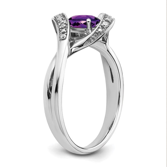 Oval Gemstone & Diamond rings