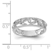 Gold Textured Diamond Floral Vine Ring