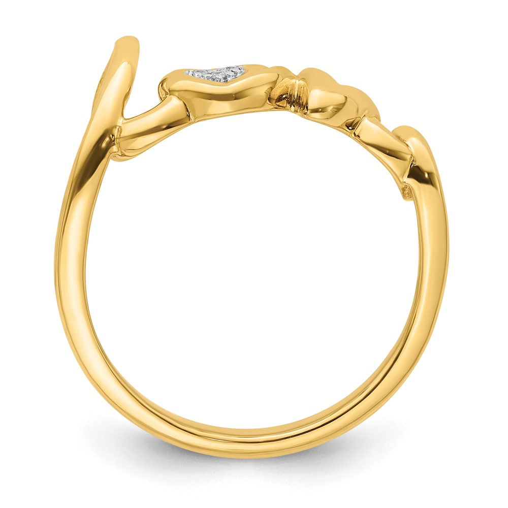Diamond LOVE Rings