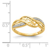 Gold Polished Mom Rings