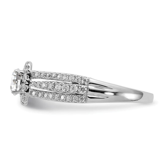 Diamond Halo Rings