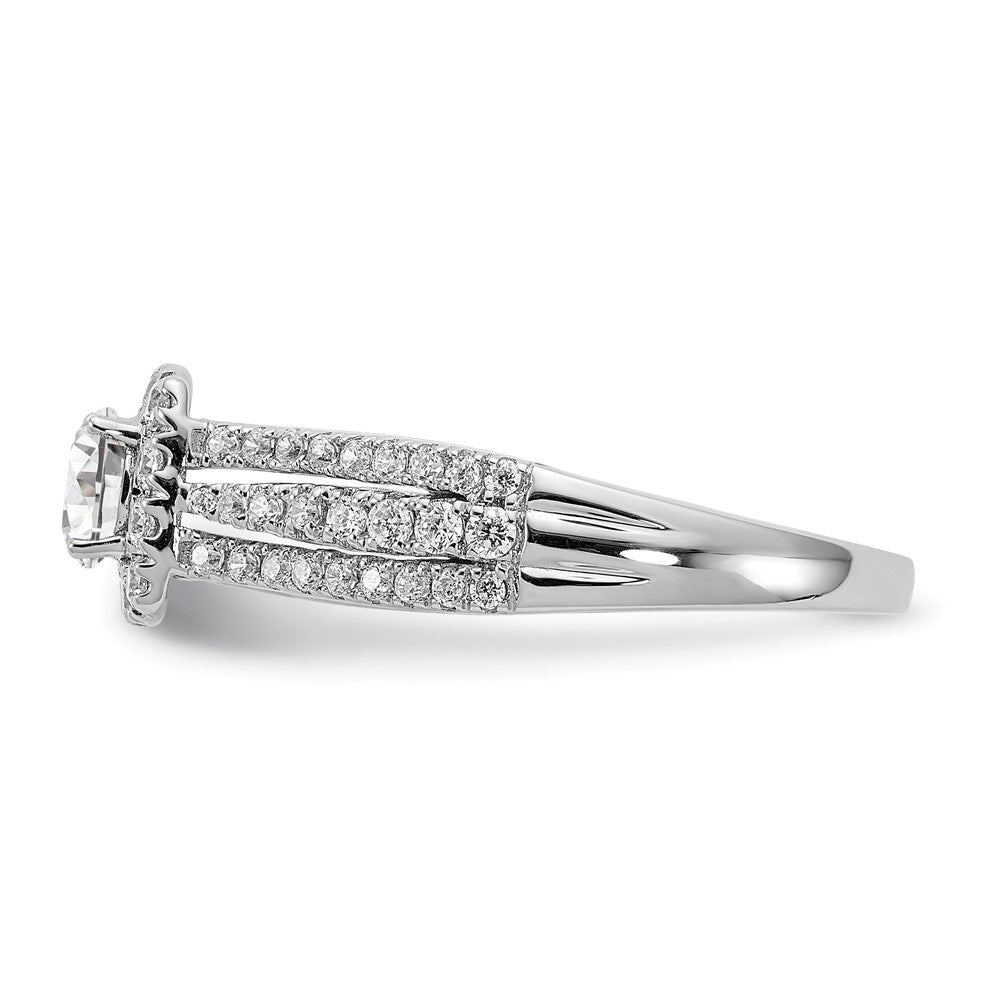 Diamond Halo Rings