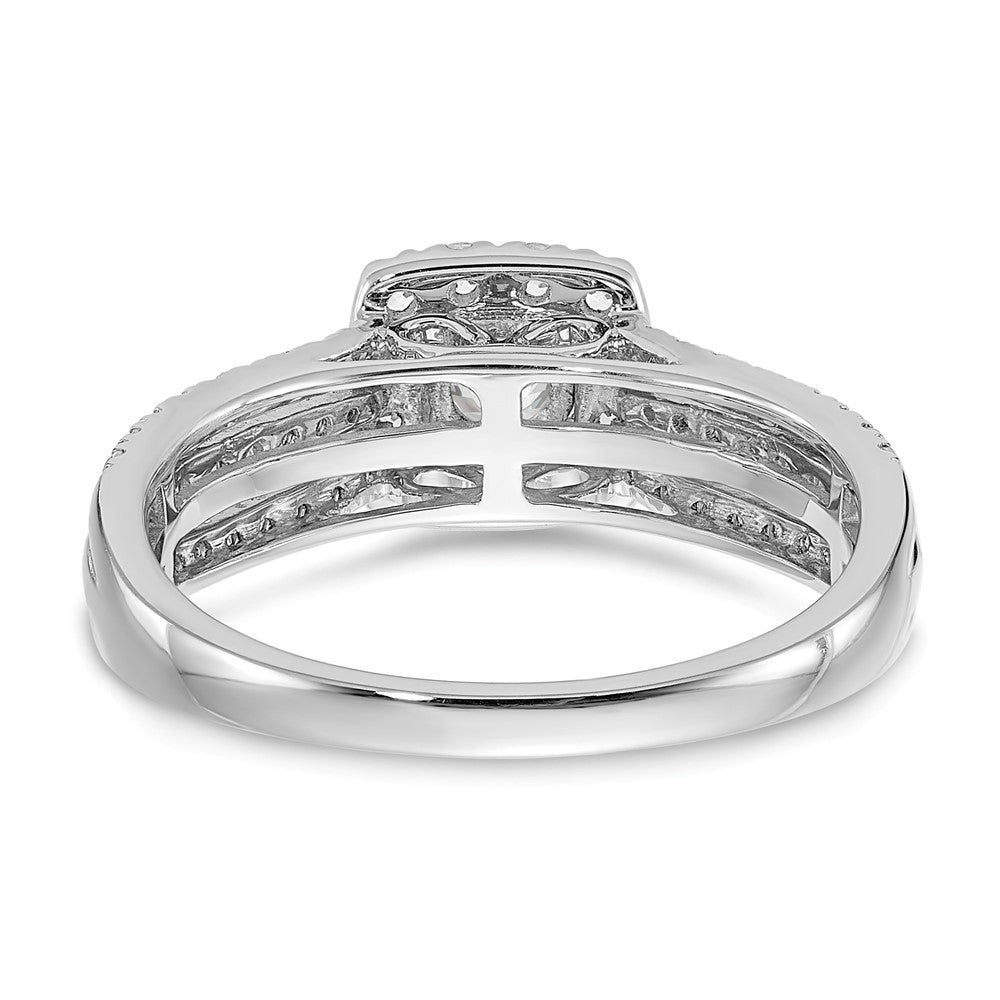 Diamond Halo Rings