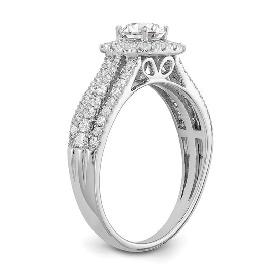 Diamond Halo Rings