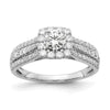 Diamond Halo Rings
