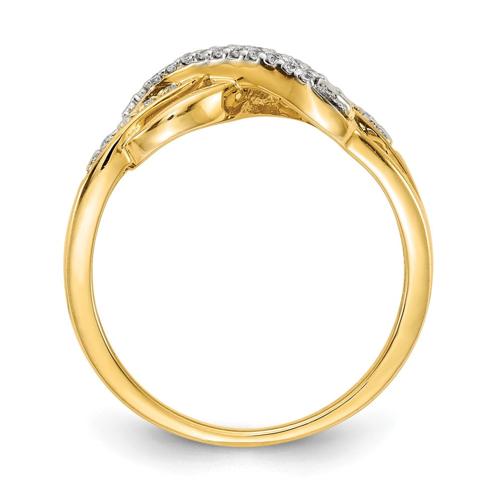 Diamond Infinity Symbol Rings