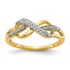 Diamond Infinity Symbol Rings