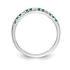 Diamond and Gemstone Band