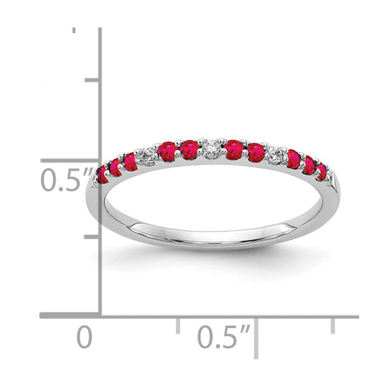 Diamond and Gemstone Band