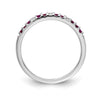 Diamond and Gemstone Band
