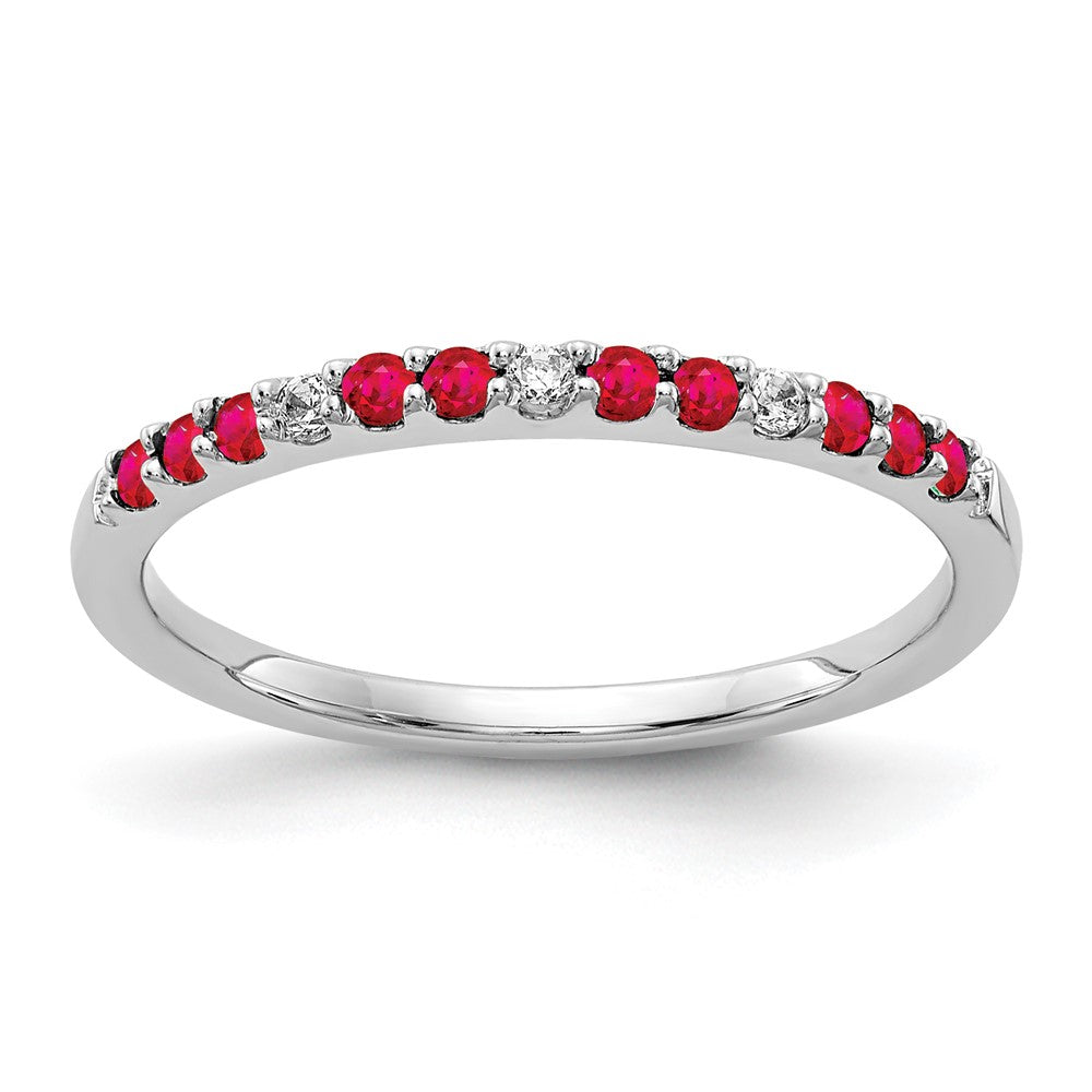 Diamond and Gemstone Band