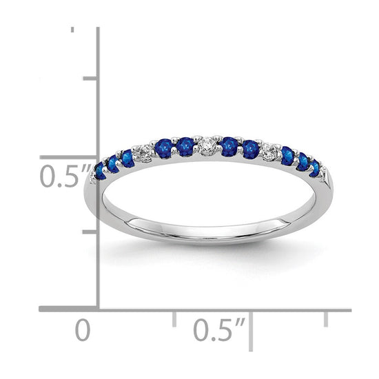 Diamond and Gemstone Band