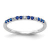 Diamond and Gemstone Band
