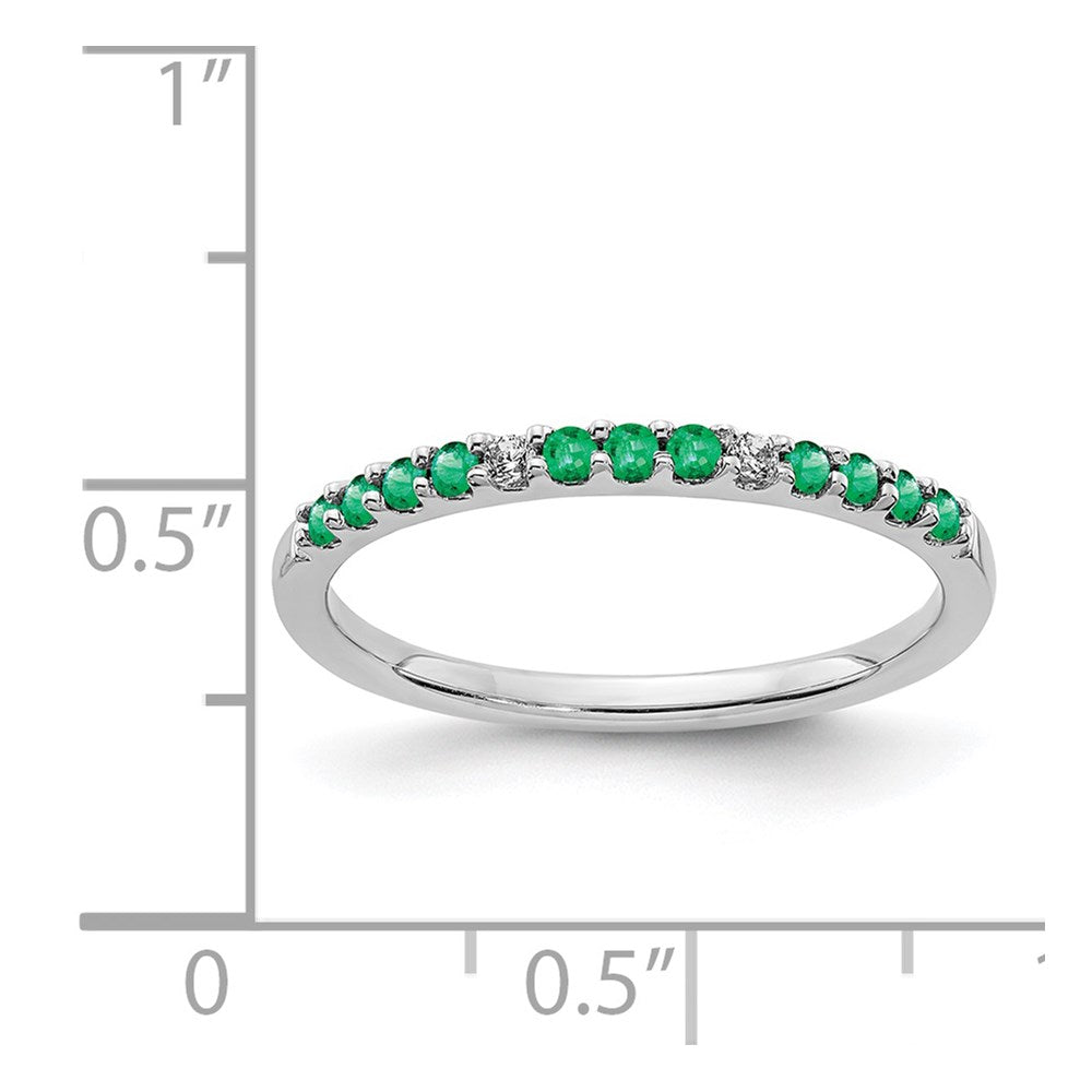 Diamond and Gemstone Band