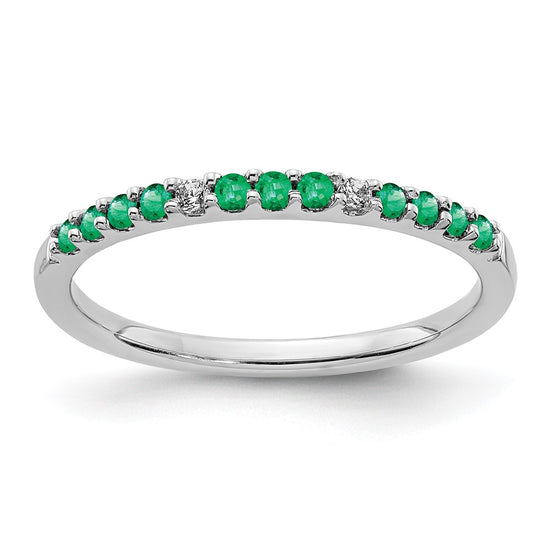 Diamond and Gemstone Band