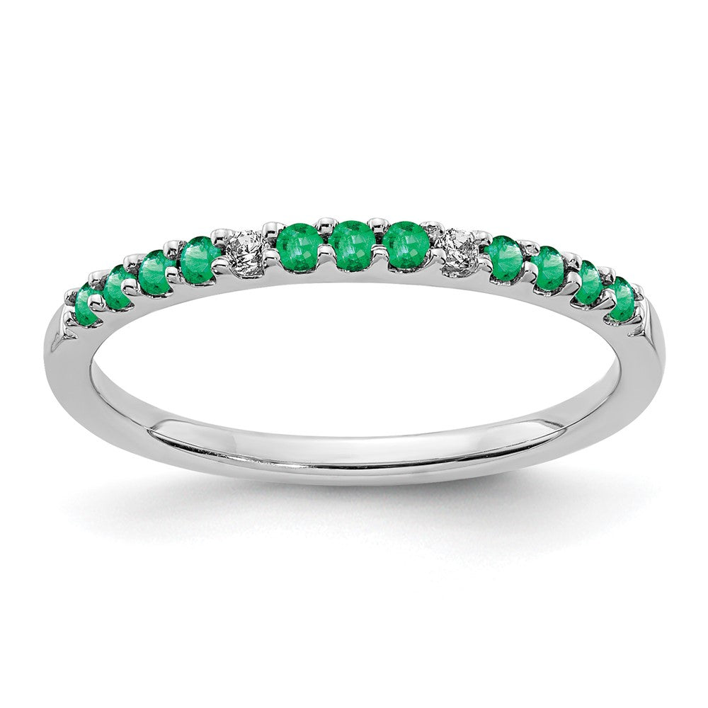 Diamond and Gemstone Band