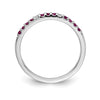 Diamond and Gemstone Band