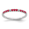 Diamond and Gemstone Band