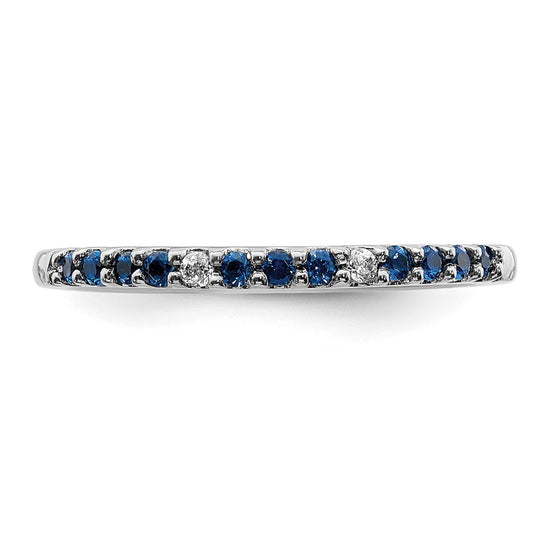Diamond and Gemstone Band