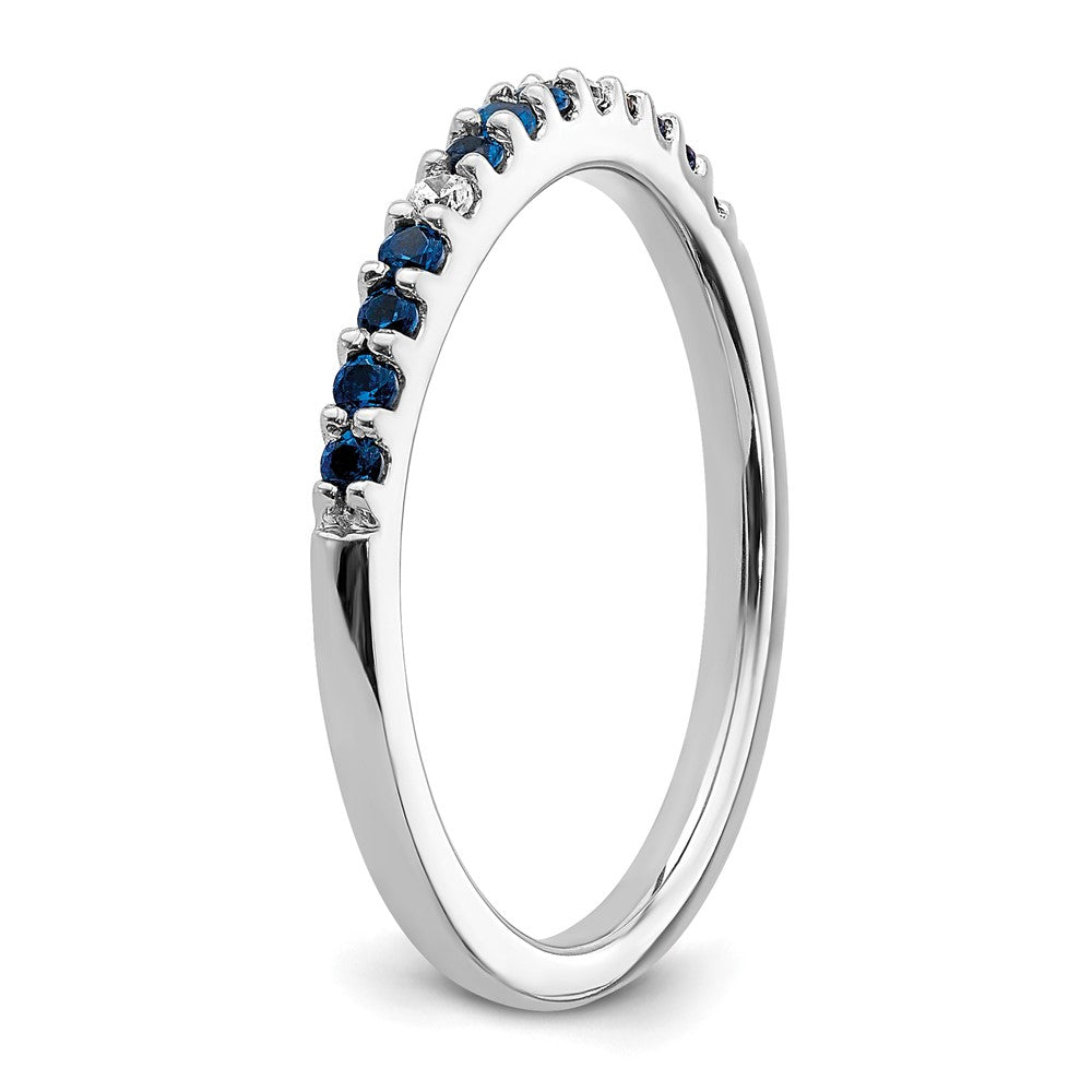 Diamond and Gemstone Band