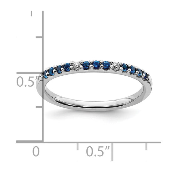 Diamond and Gemstone Band