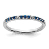 Diamond and Gemstone Band