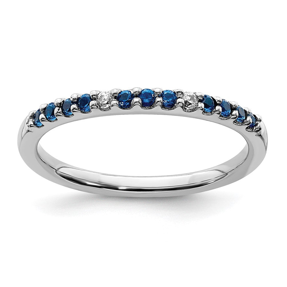 Diamond and Gemstone Band