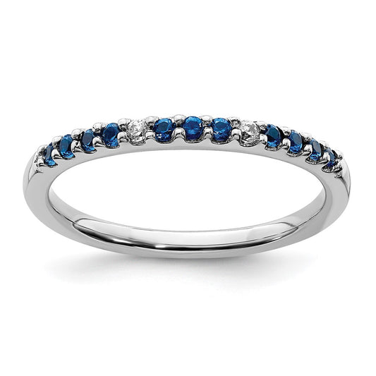 Diamond and Gemstone Band