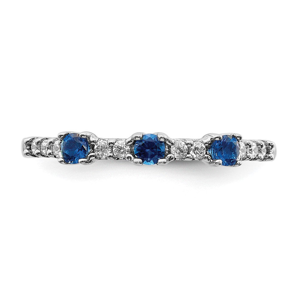 Diamond and Gemstone 3-Stone Rings