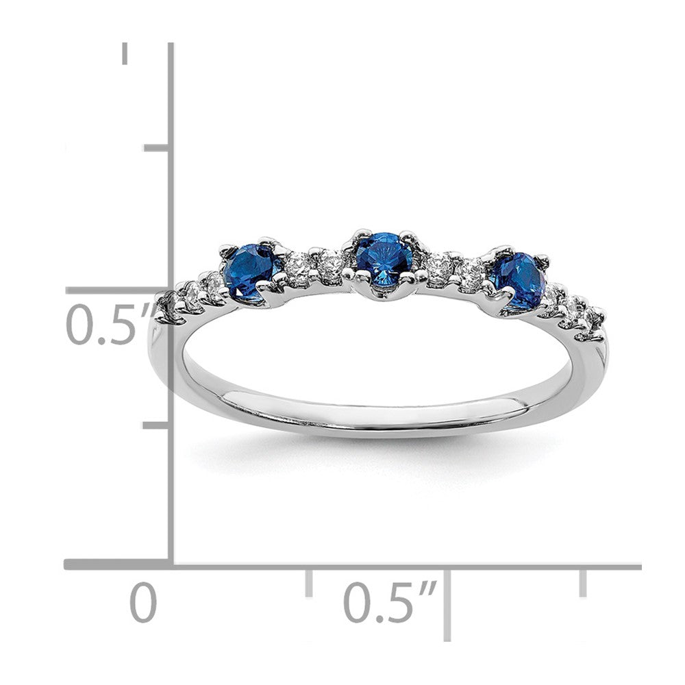 Diamond and Gemstone 3-Stone Rings