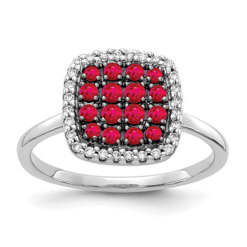 Diamond and Gemstone Ring