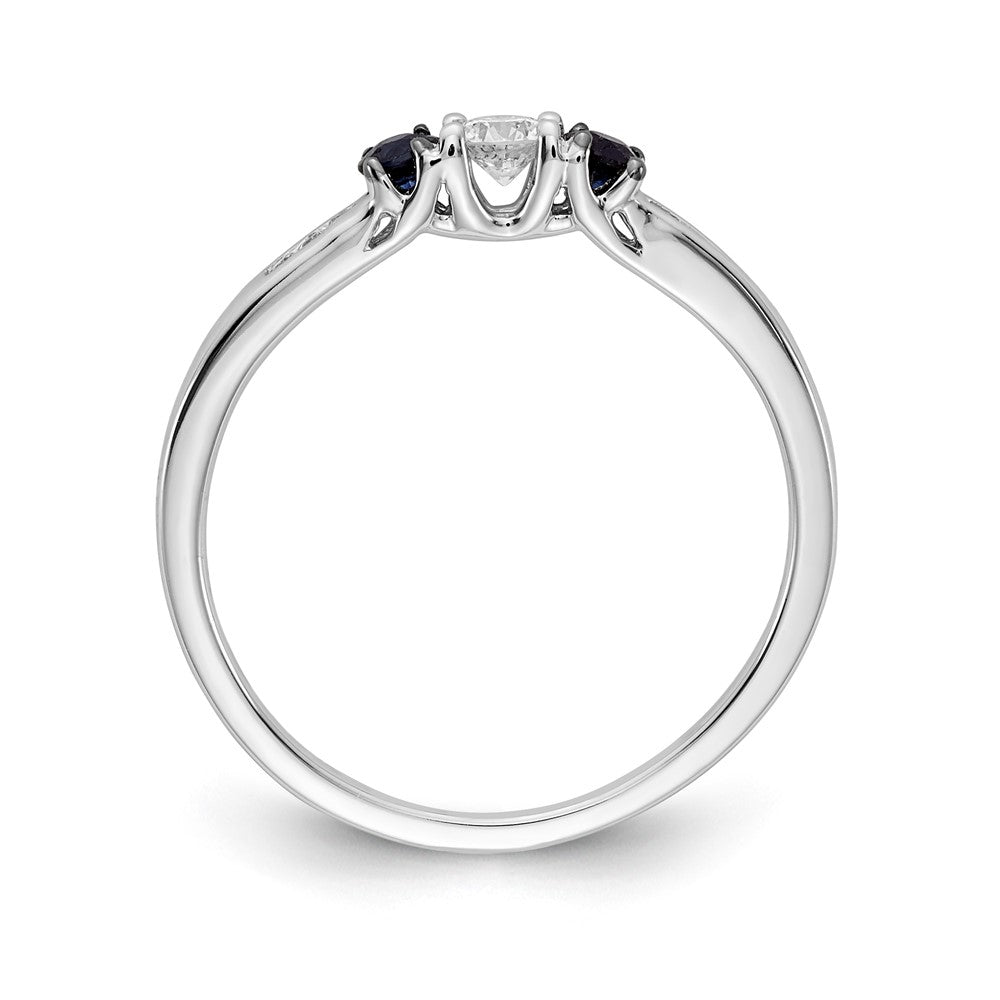 Diamond & Gemstone 3-Stone Rings