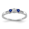 Diamond & Gemstone 3-Stone Rings