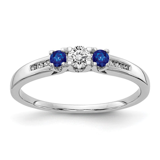 Diamond & Gemstone 3-Stone Rings