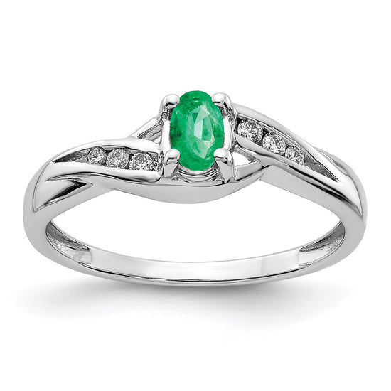 Oval Gemstone & Diamond Rings