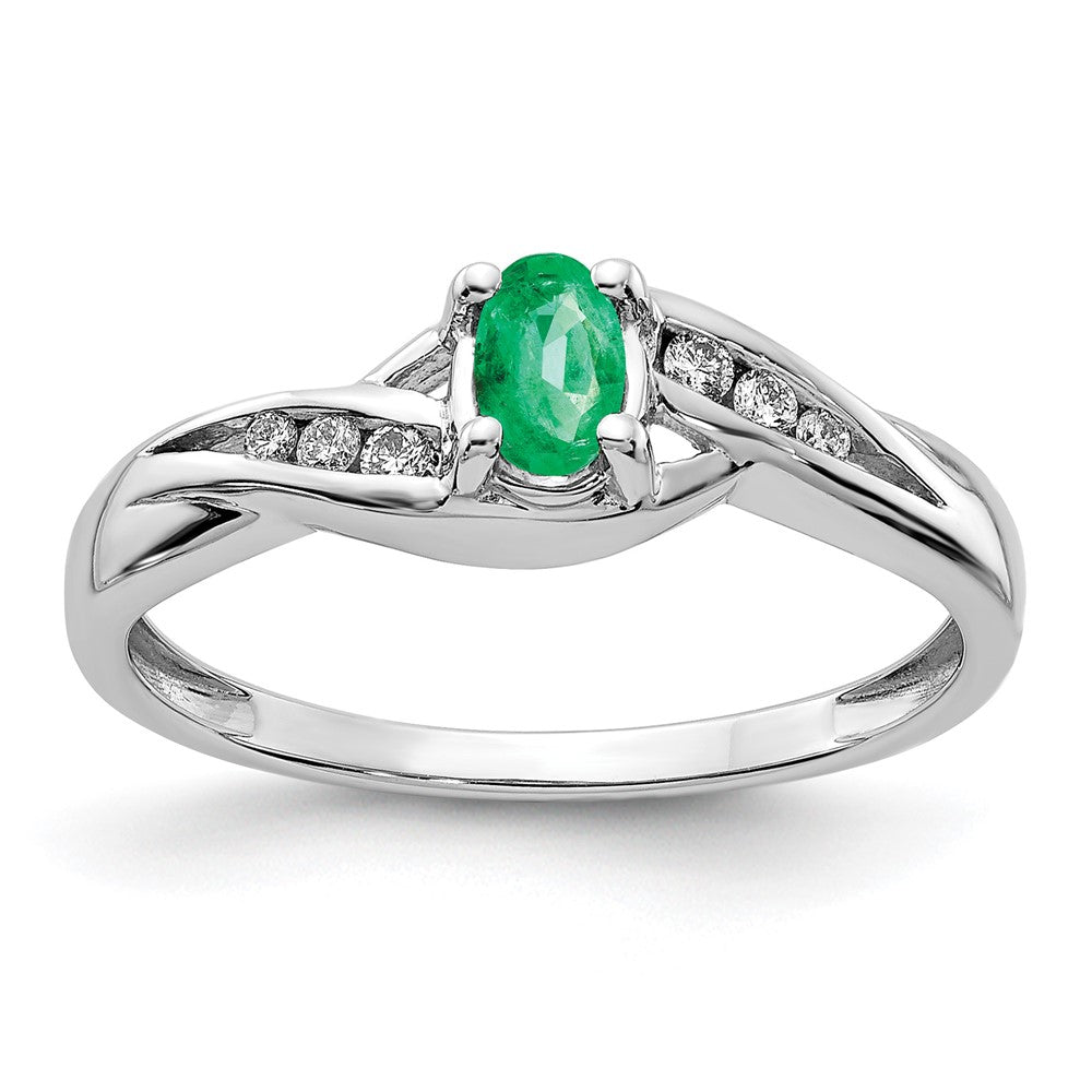 Oval Gemstone & Diamond Rings