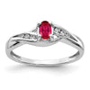 Oval Gemstone & Diamond Rings
