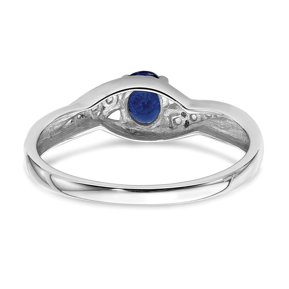 Oval Gemstone & Diamond Rings
