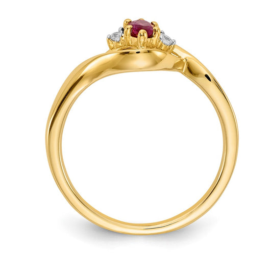 Marquise Gemstone and Diamond Rings