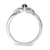 Diamond and Marquise Gemstone Ring