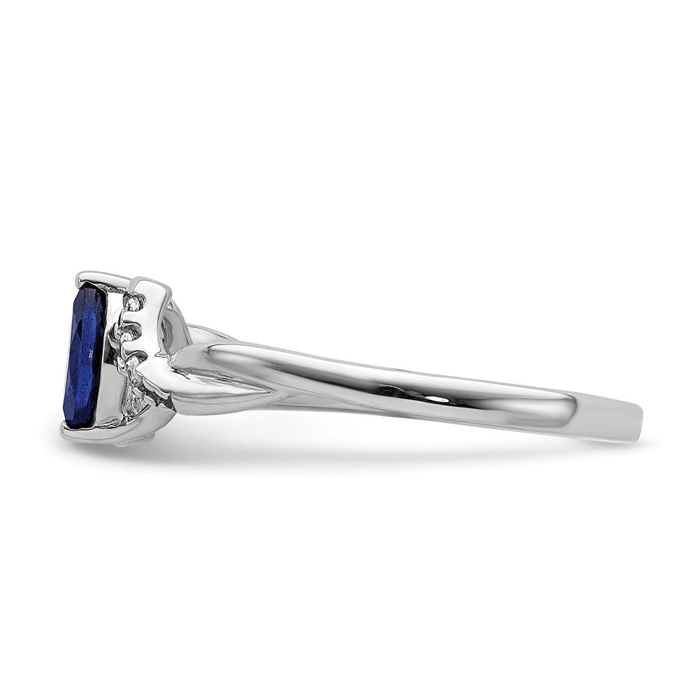 Diamond and Marquise Gemstone Ring