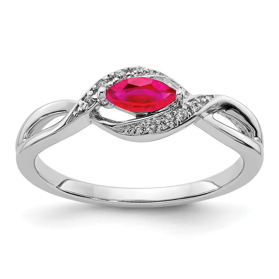 Marquise Gemstone and Diamond Rings