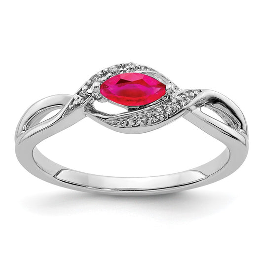 Marquise Gemstone and Diamond Rings