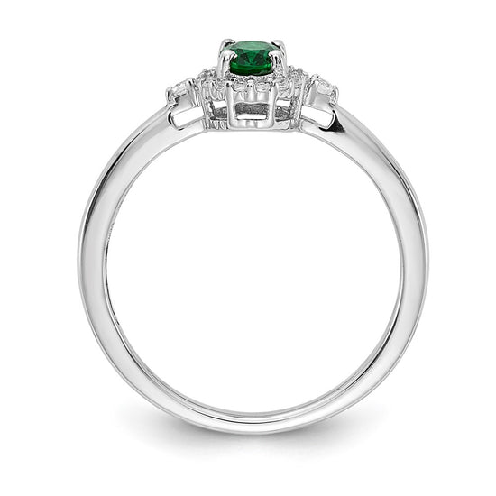 Oval Gemstone and Diamond Halo Rings