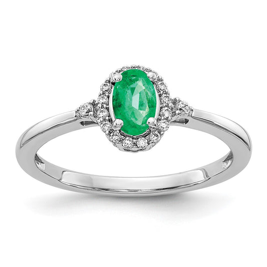 Oval Gemstone and Diamond Halo Rings