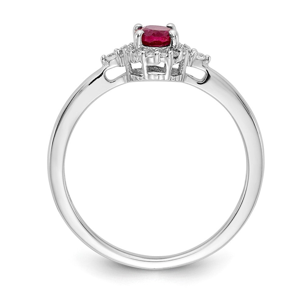 Oval Gemstone and Diamond Halo Rings