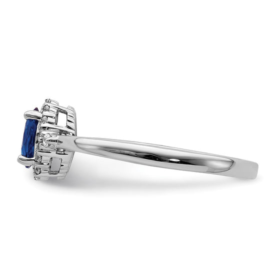 Oval Gemstone and Diamond Halo Rings