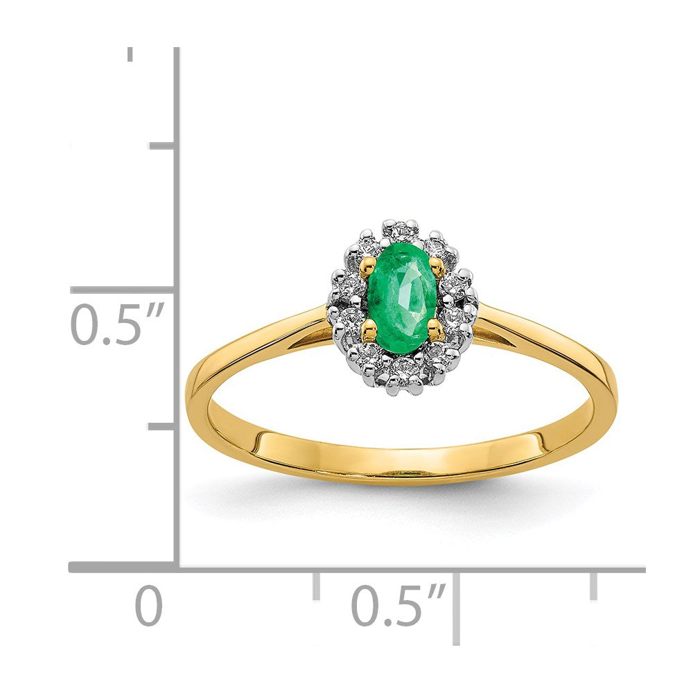 Oval Gemstone and Diamond Halo Rings